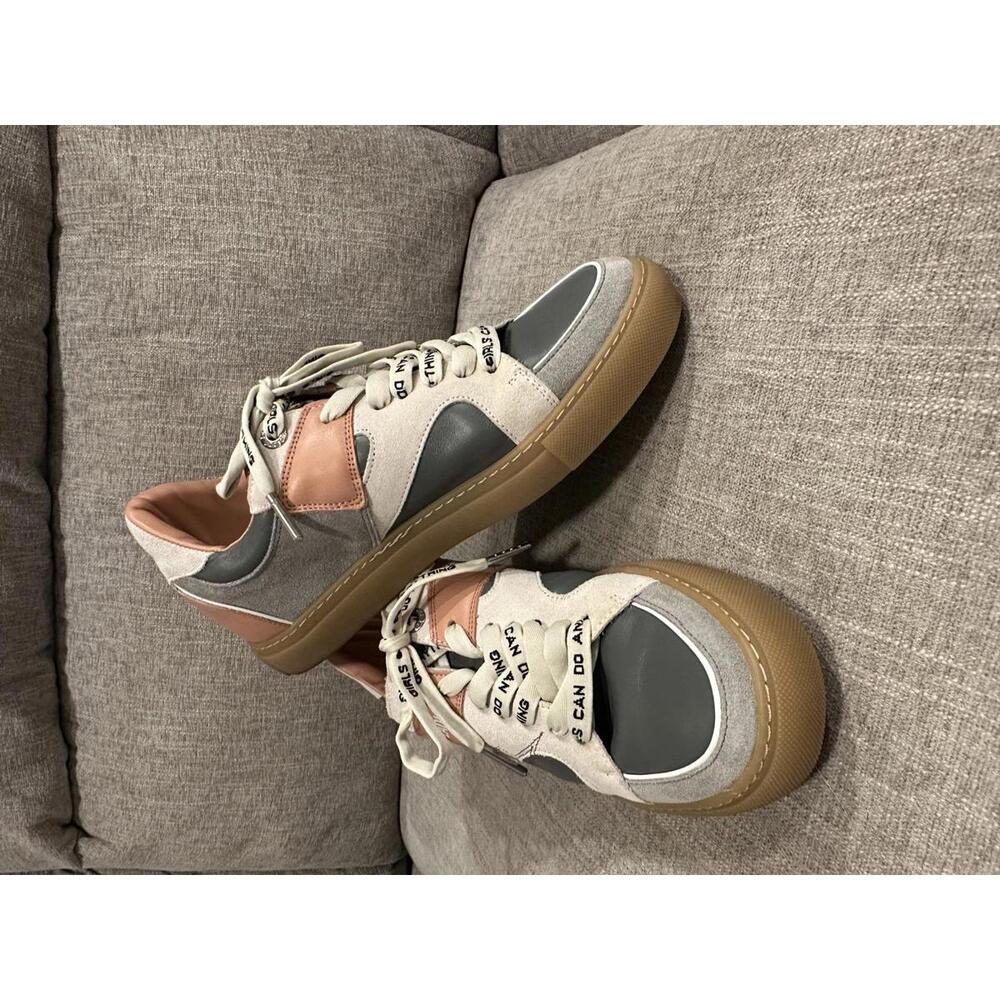 Zadig & Voltaire Board Top Patch Sneakers Leather/Suede